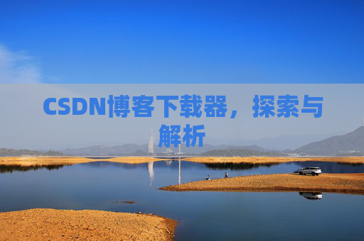 CSDN博客下载器，探索与解析