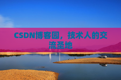 CSDN博客园，技术人的交流圣地